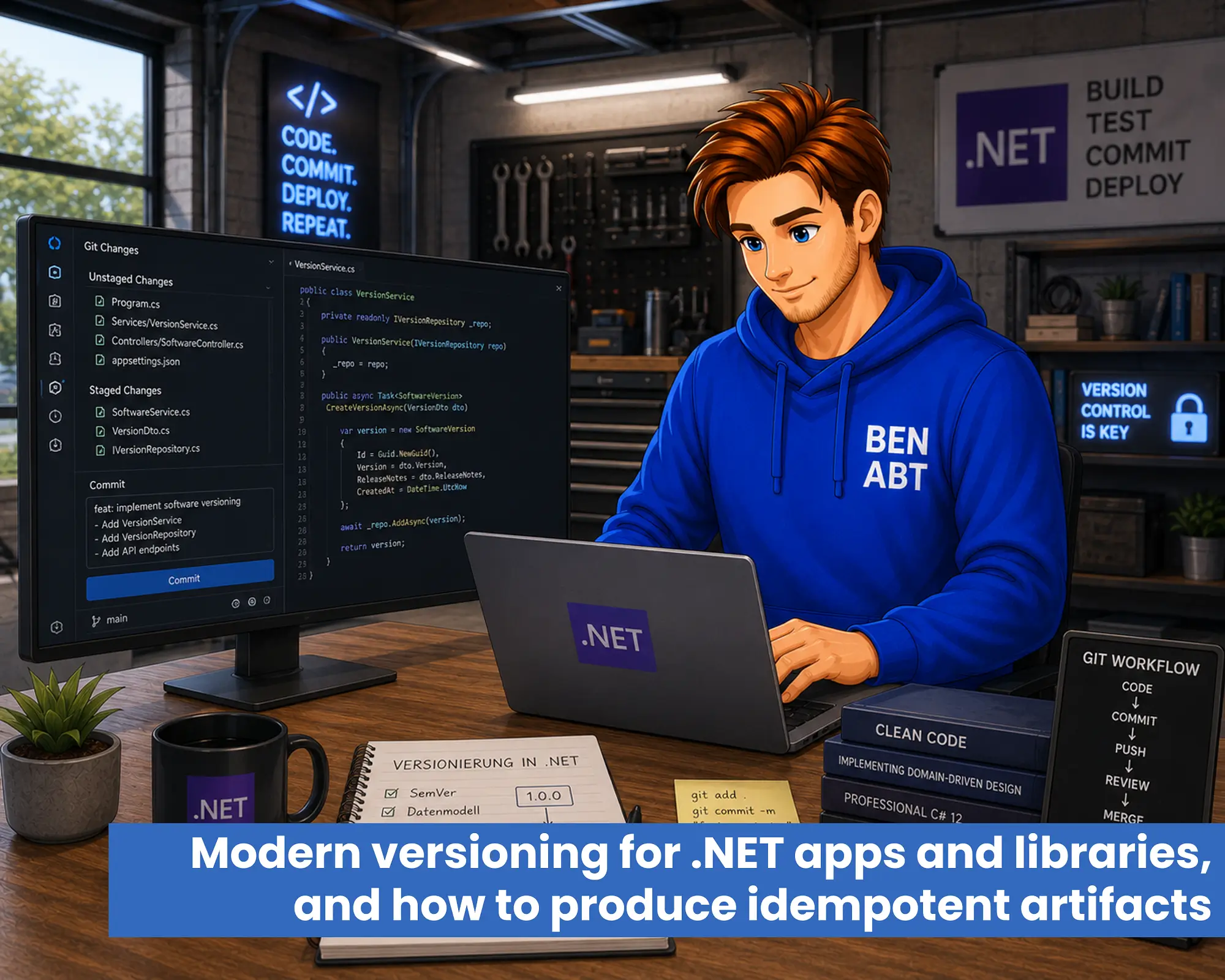 Modern versioning for .NET apps and libraries and how to produce idempotent artifacts