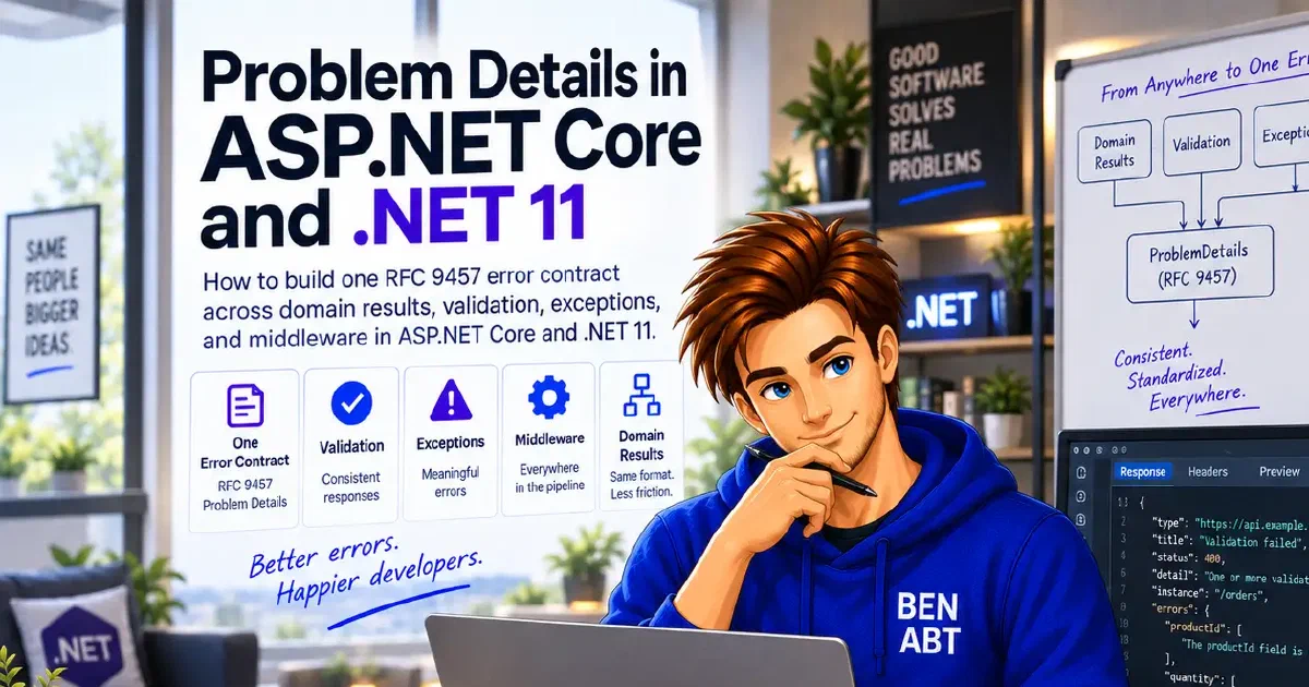 Problem Details in ASP.NET Core and .NET 11