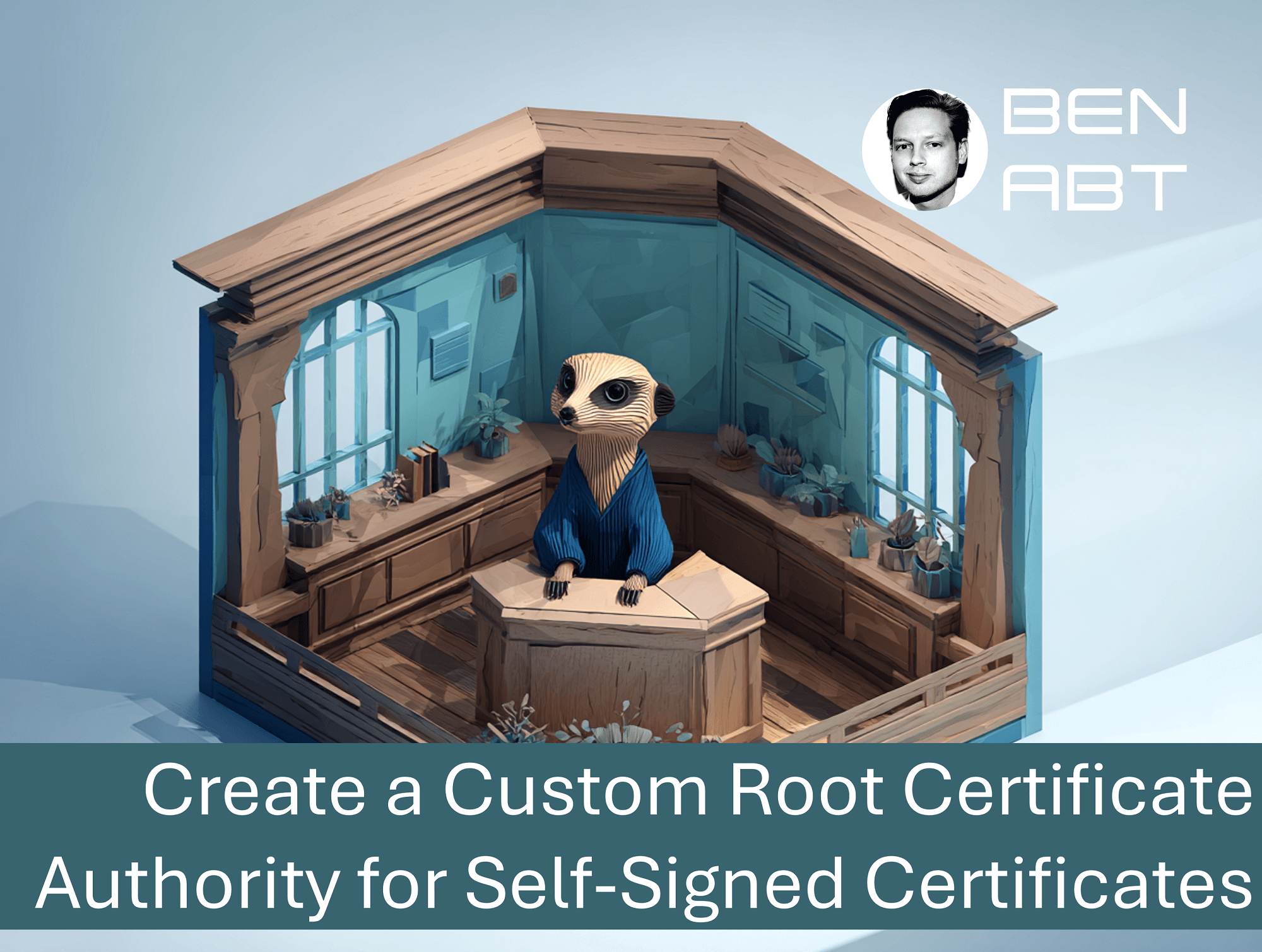 Create a Custom Root Certificate Authority for Self-Signed Certificates